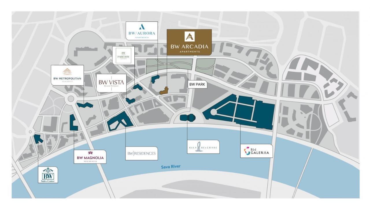 Arcadia 22 Belgrade Waterfront Διαμέρισμα Εξωτερικό φωτογραφία